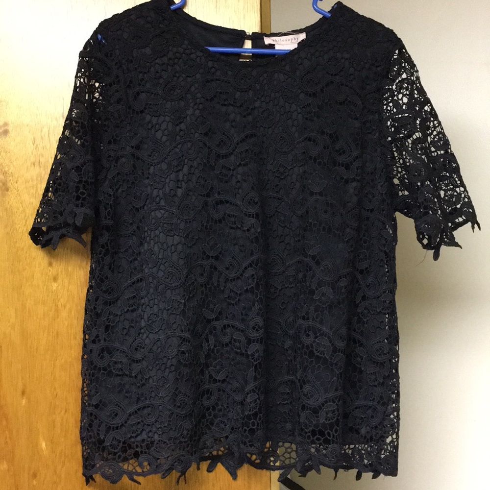 Philosophy Blouse • XL 🌸💕